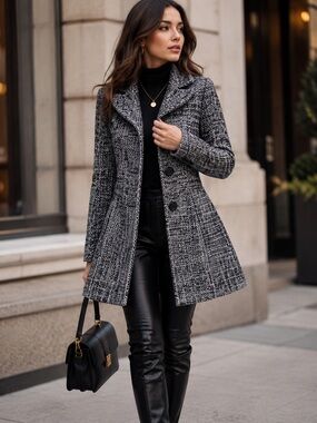 NWOT: Women’s Tweed Coat